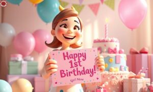 190+ 1st Birthday Wishes For Baby Girl Niece