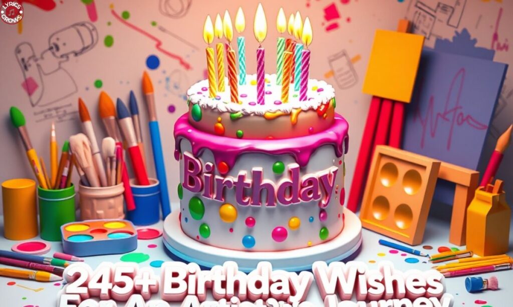 245+ Birthday Wishes For An Artist’s Journey
