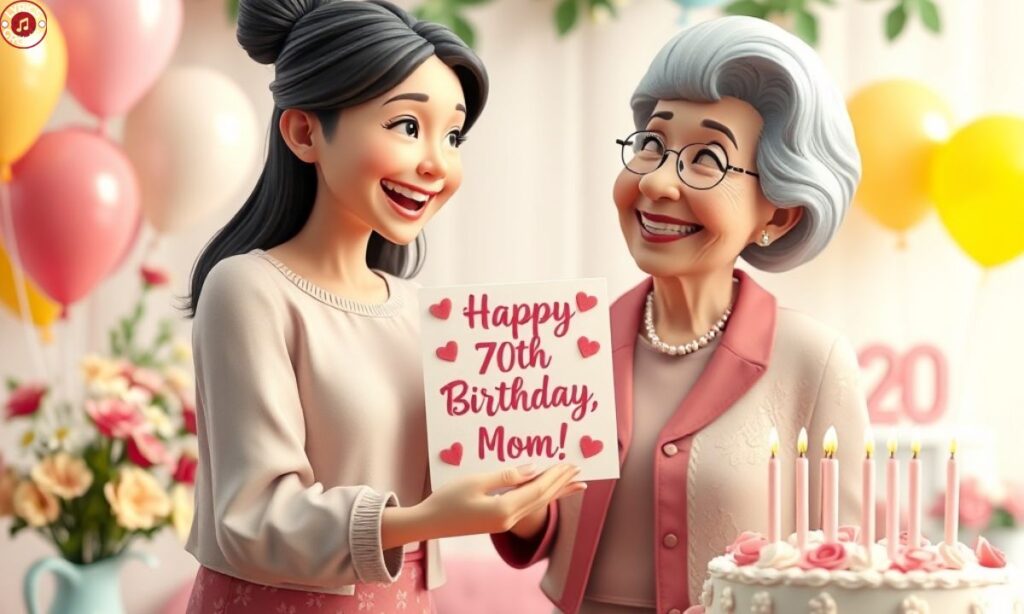 275+ Heartfelt 70th Birthday Wishes For Mom