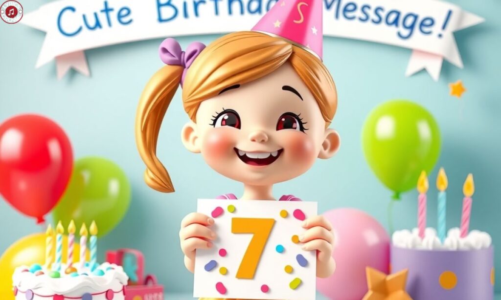 🎀 Cute Birthday Messages Every 7-Year-Old Girl Will Love