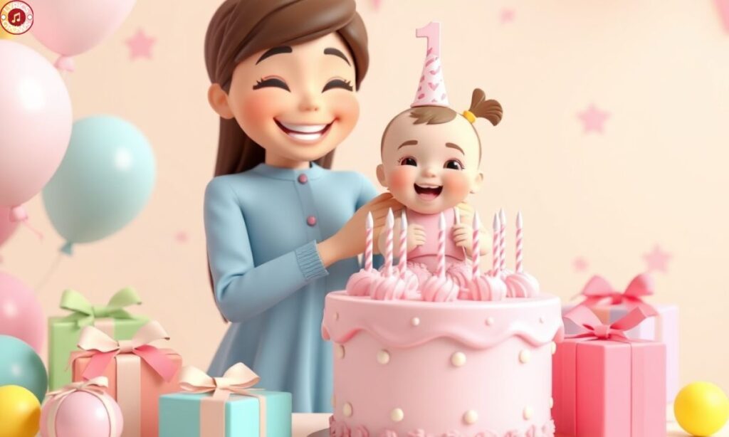 🎂 1st Birthday Wishes for Baby Girl Niece on WishOnBirthday