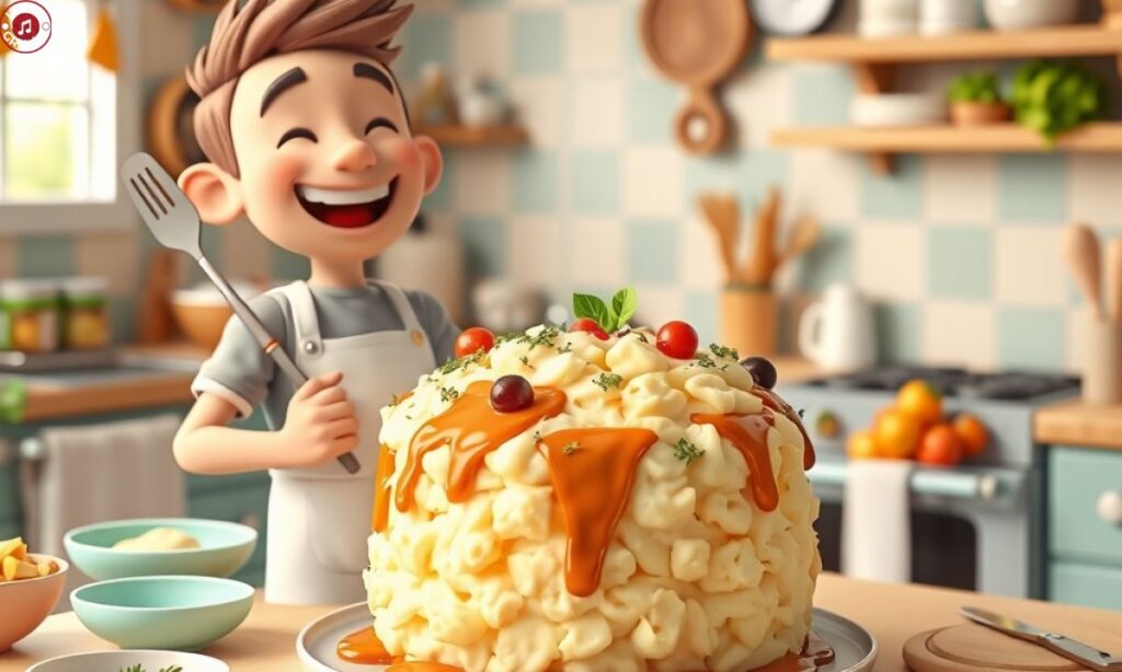 🥔 Make a Mashed Potato Cake!