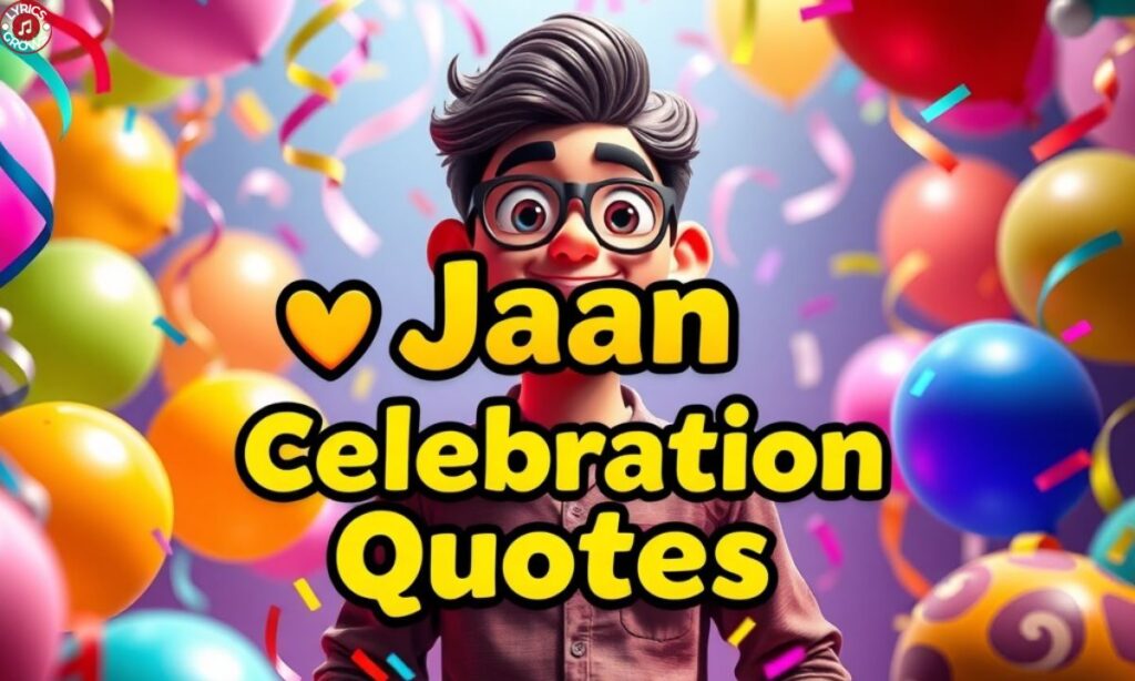 🎉 Jaan Celebration Quotes